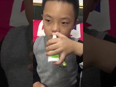 اسپری بینی با محلول شور